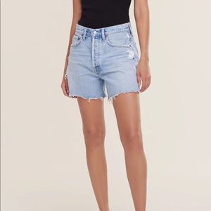 BNWT Agolde Parker “Long Loose Fit Vintage Short”